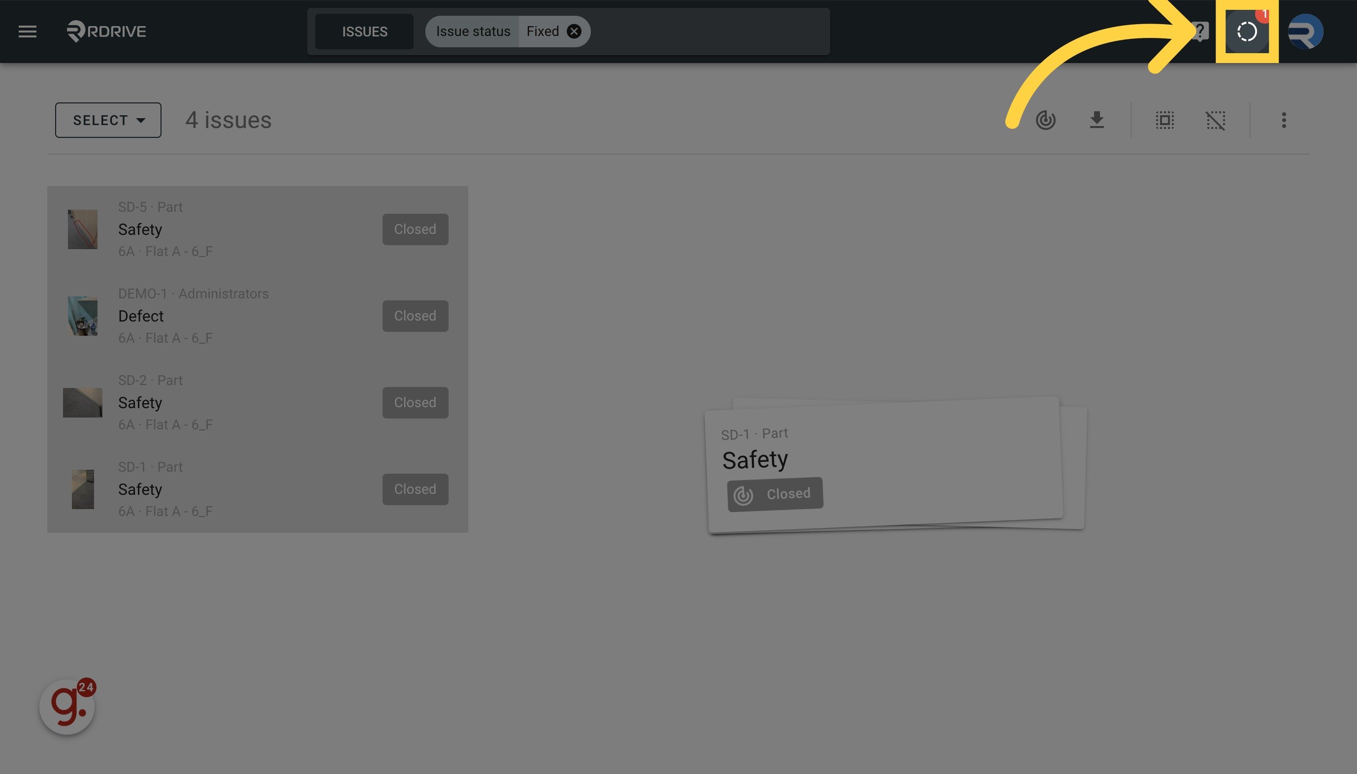 How to batch change issue status?