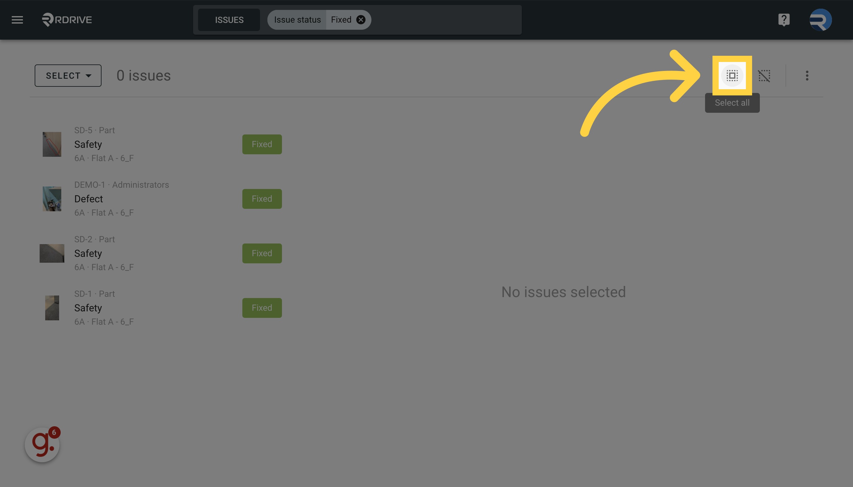How to batch change issue status?