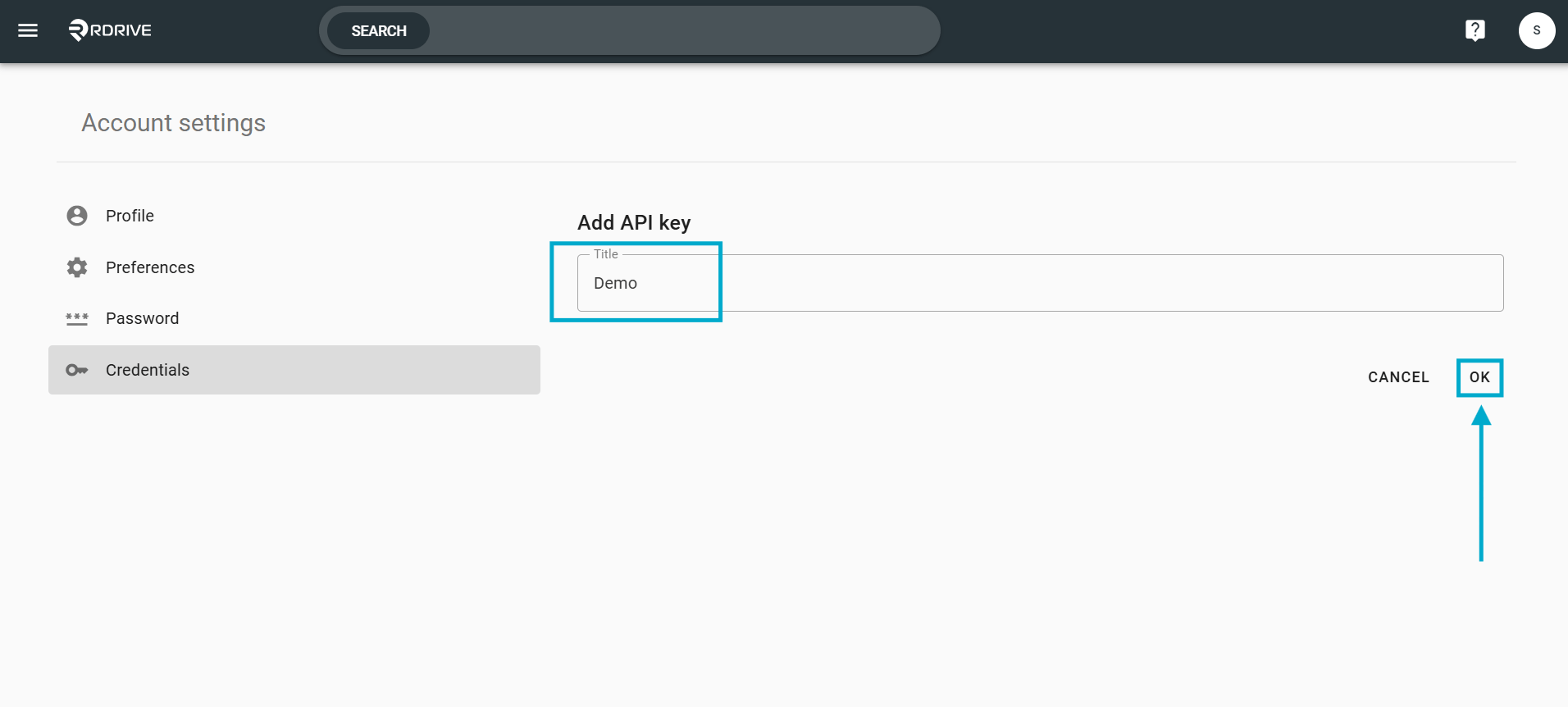 How to get my API key?