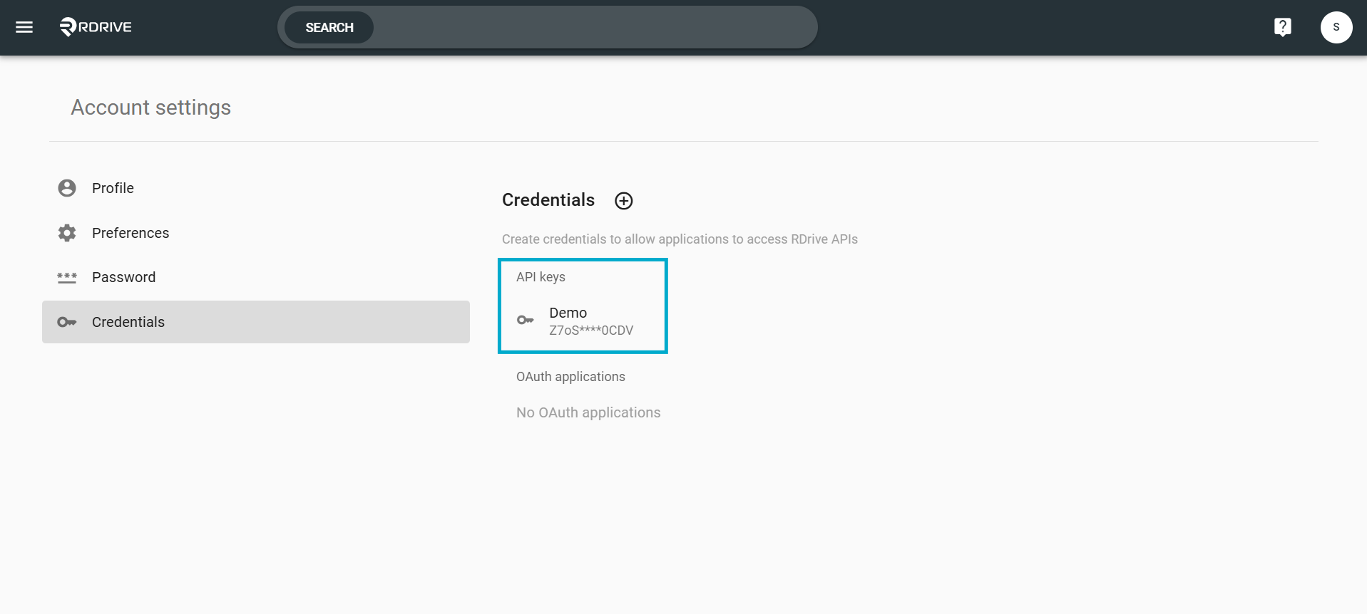 How to get my API key?