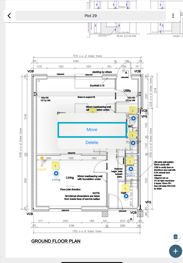 How can I move an issue/record pin?