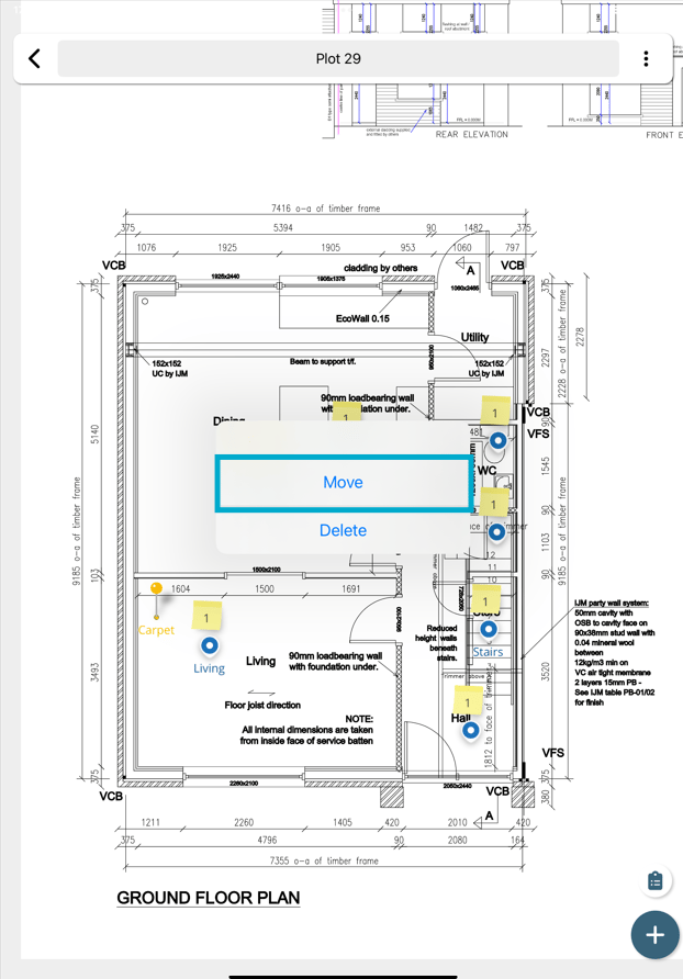 How can I move an issue/record pin?