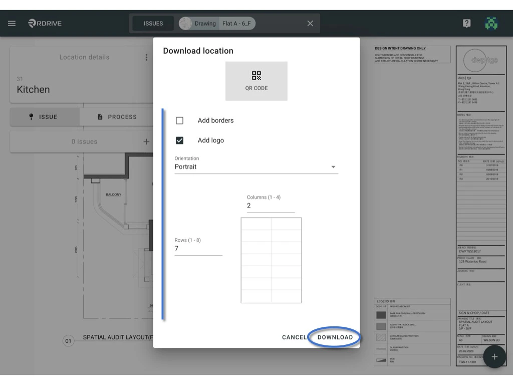 How to generate QR codes for locations?