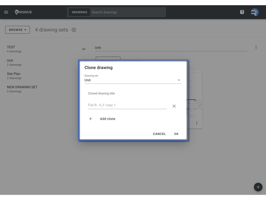 How to Clone a Drawing(s) / Drawing Set?