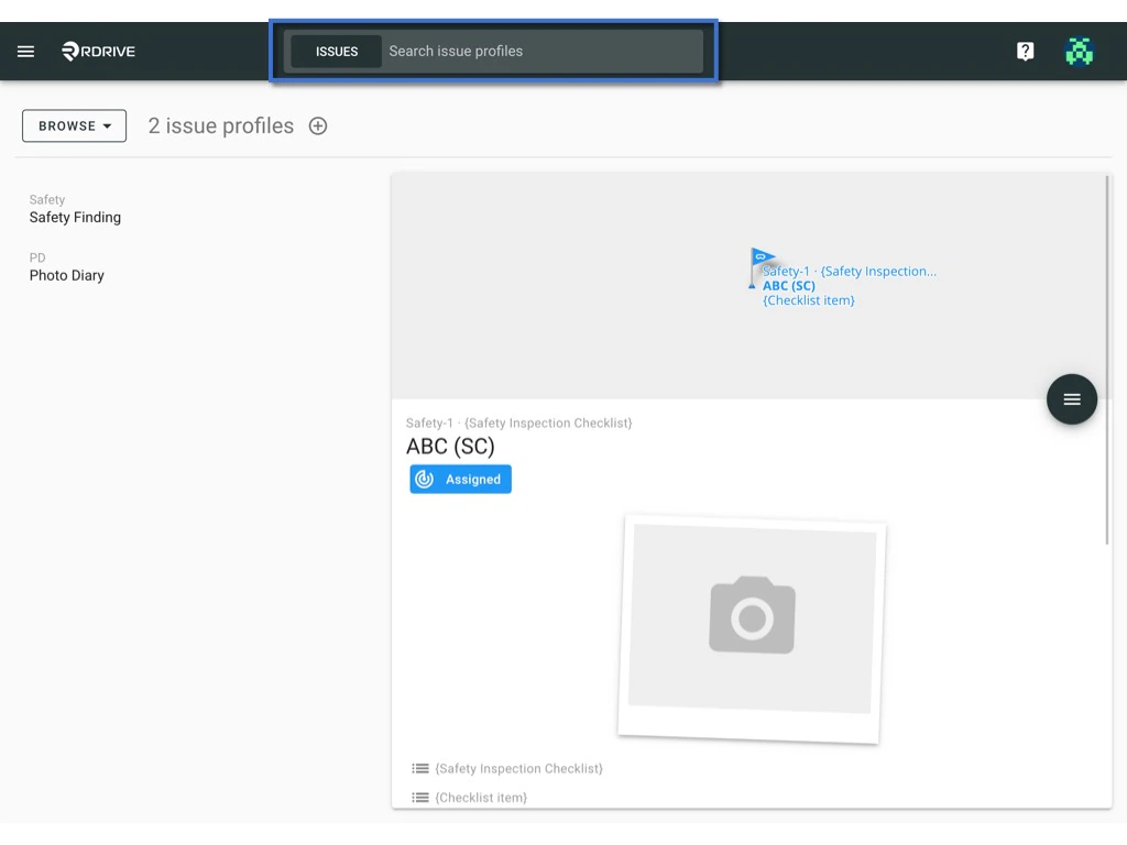 Enable a disabled Issue profile
