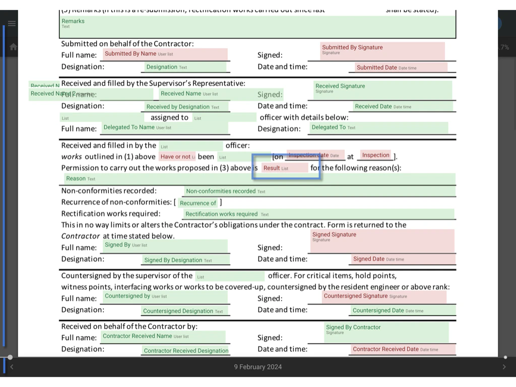 Assignment rule - Process profile