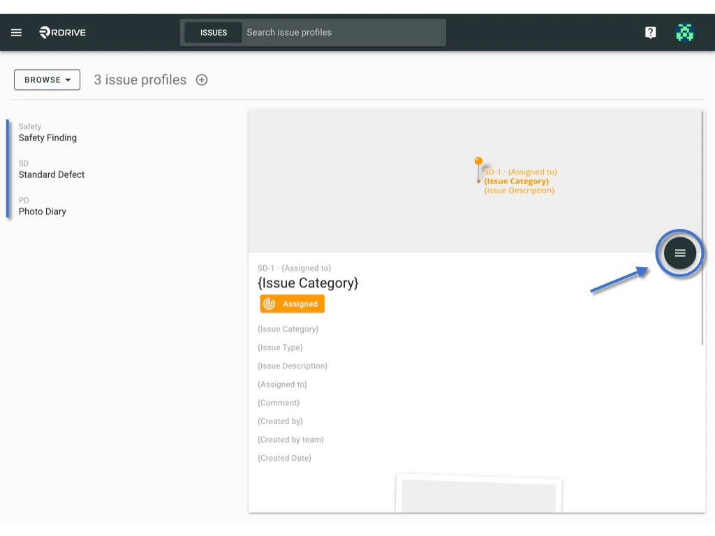 Disable an Issue profile
