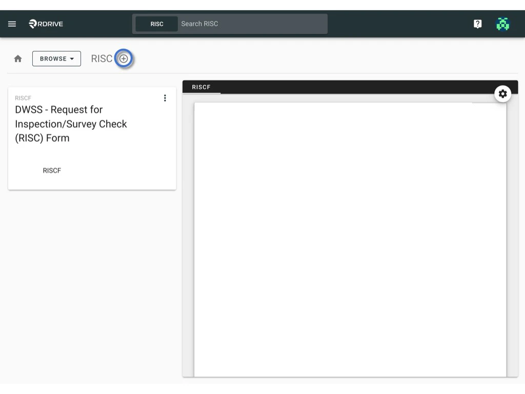 Add a new Process Profile