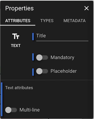 What can I do at the form wizard?