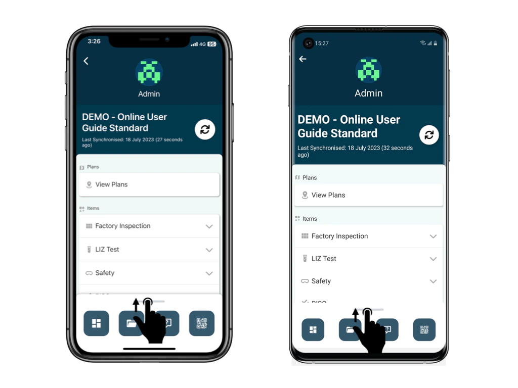 Can I save the media I captured from the APP?