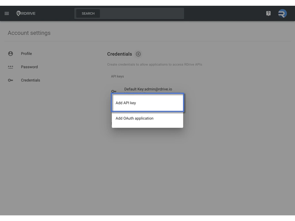 How to get my API key?