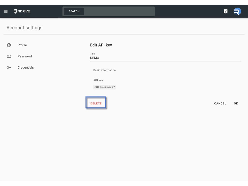 How to get my API key?