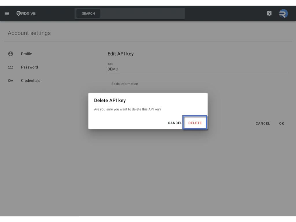 How to get my API key?