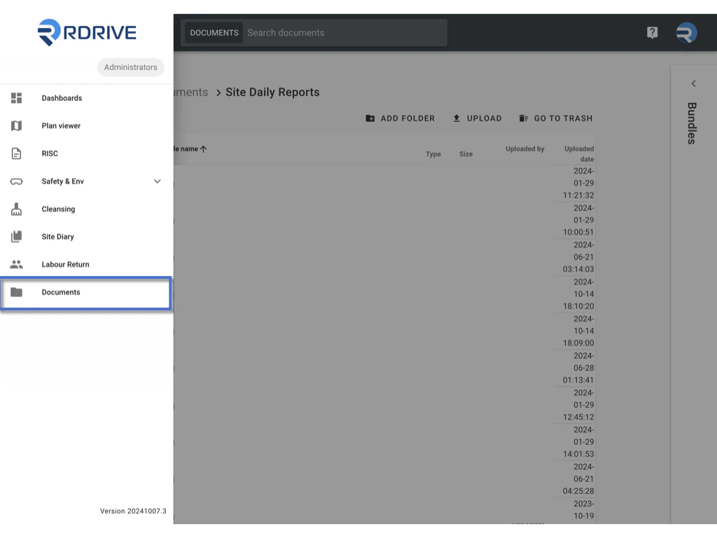 Generate a Site Daily Report