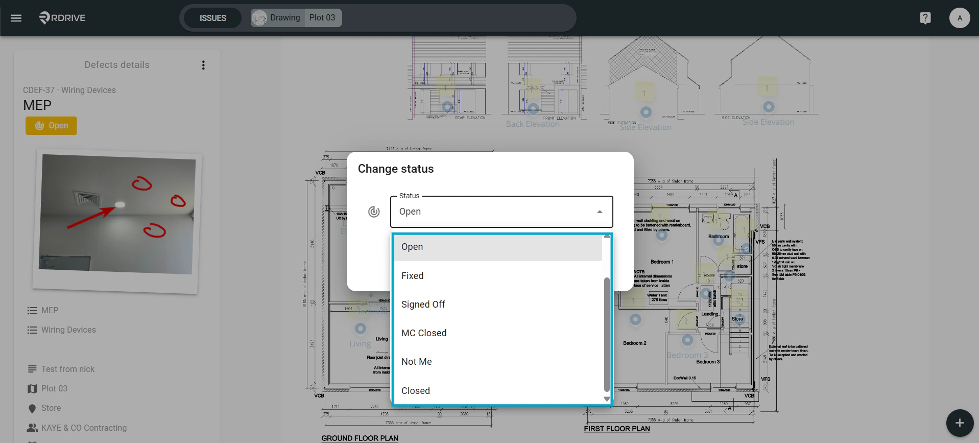 How to Update the Status of an Issue/Defect/Record