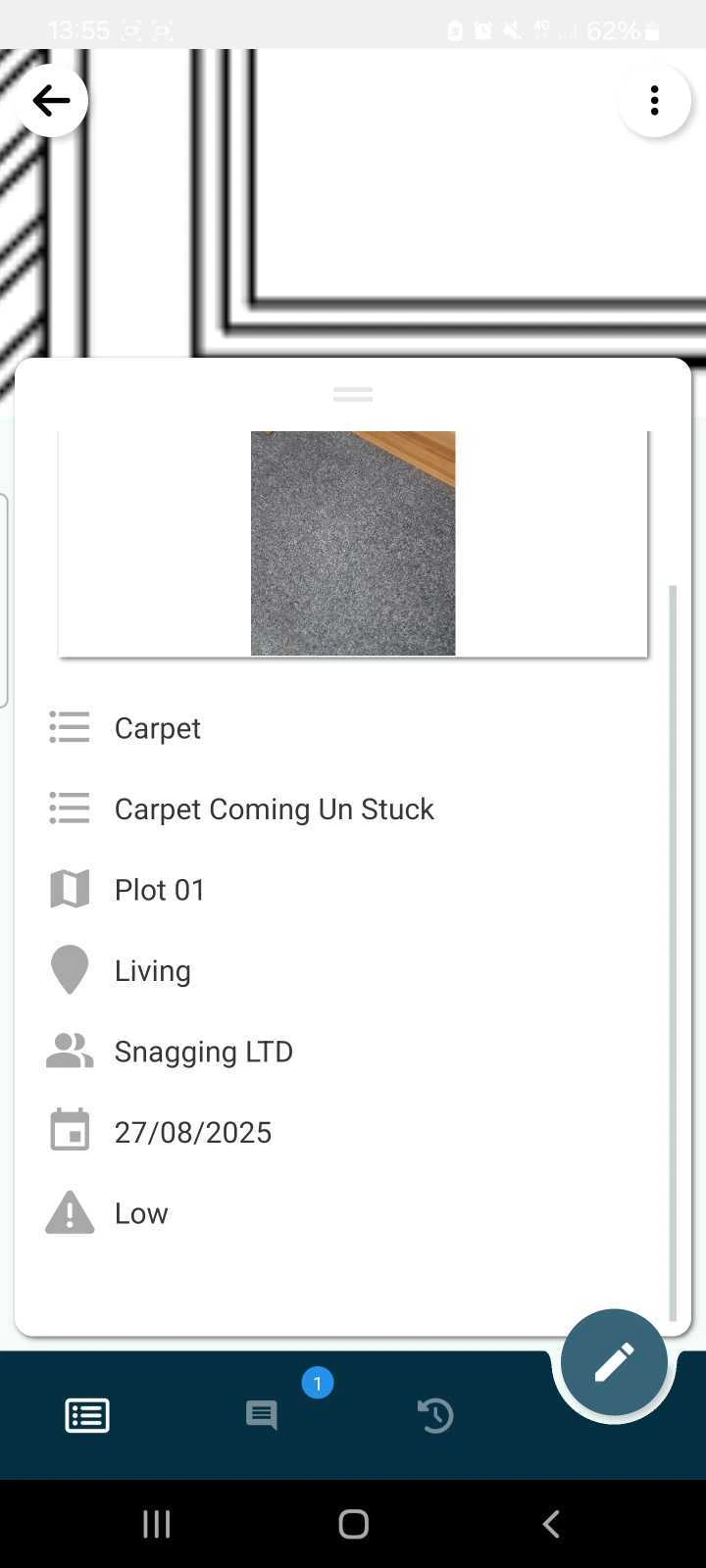 How to reply to a comment on an issue/defect/record?