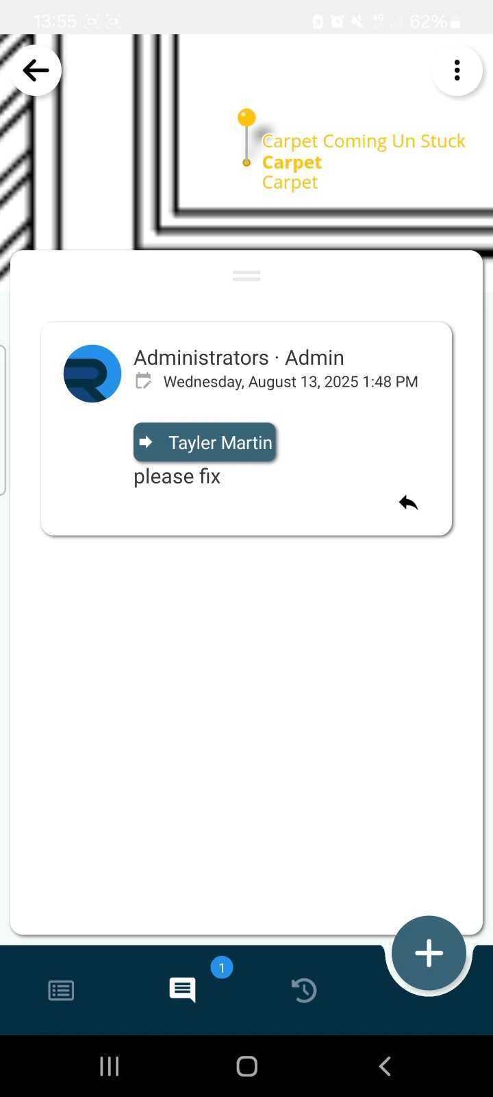 How to reply to a comment on an issue/defect/record?