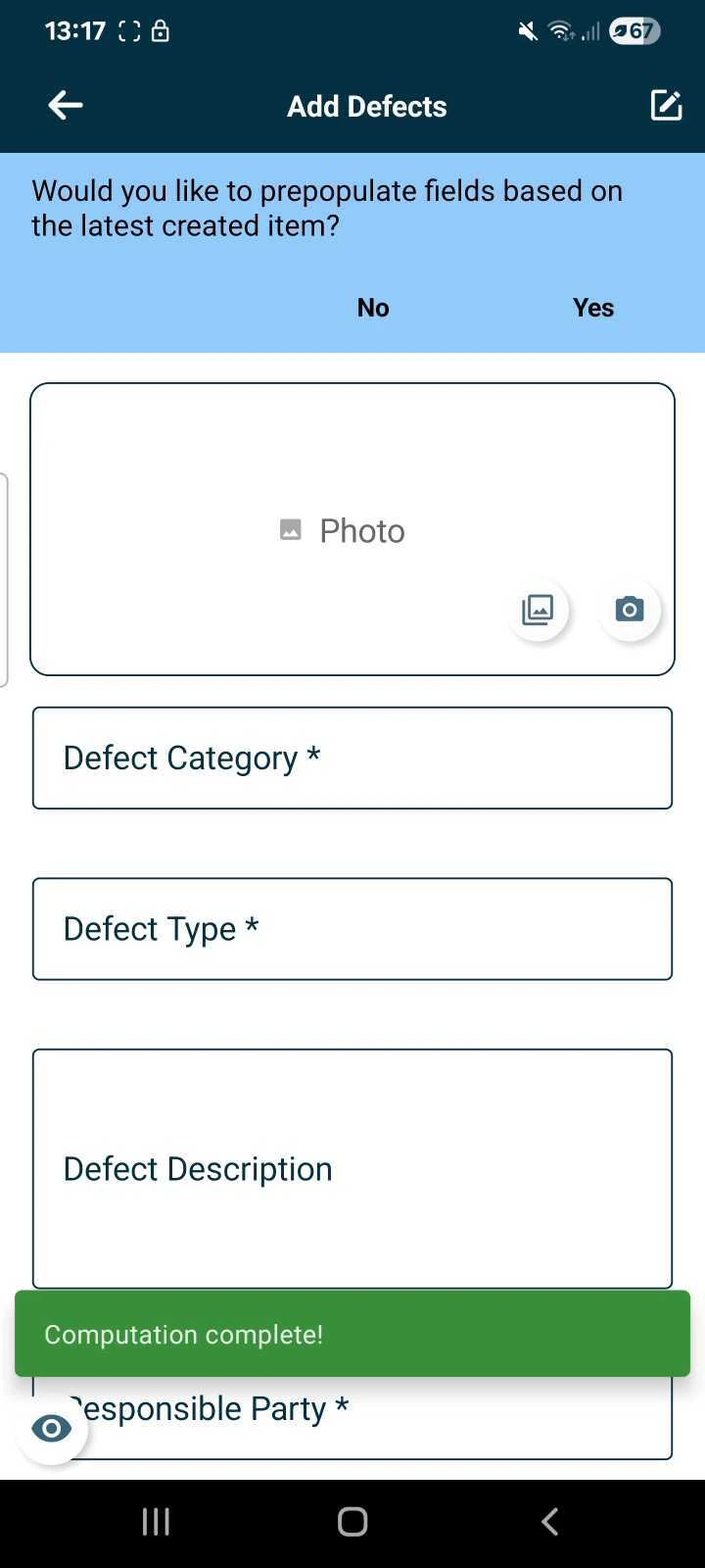 How can I add photo to the issue/record?