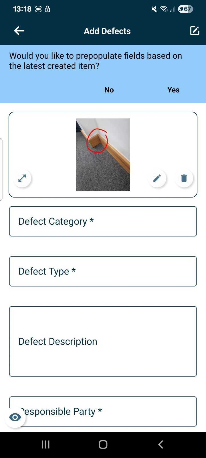 How can I add photo to the issue/record?