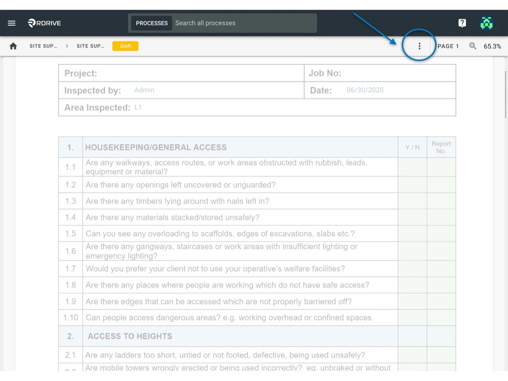 How do I Subscribe others to a Process/Checklist Form?
