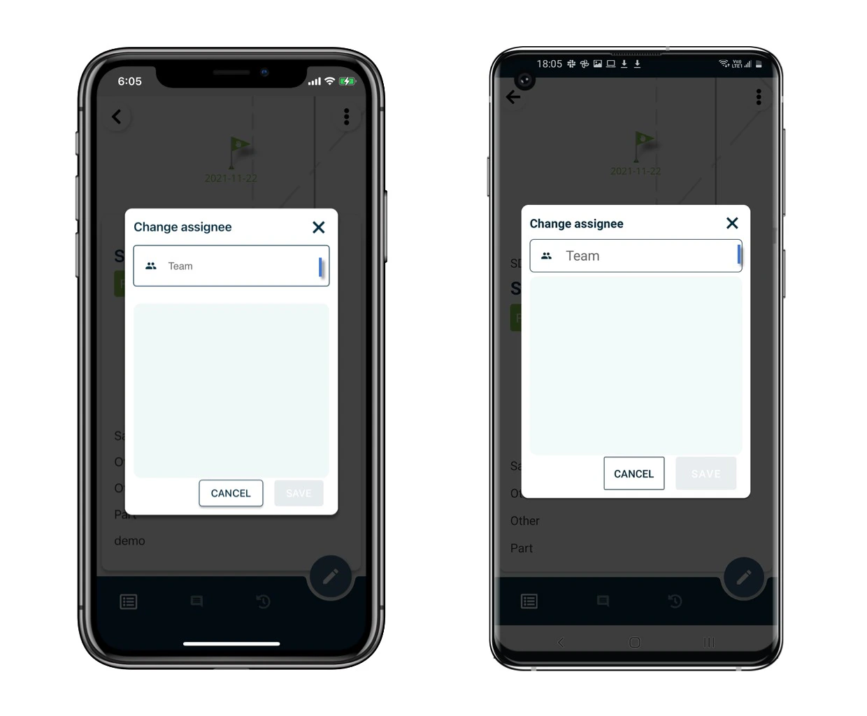 How to assign the issue/record to others?