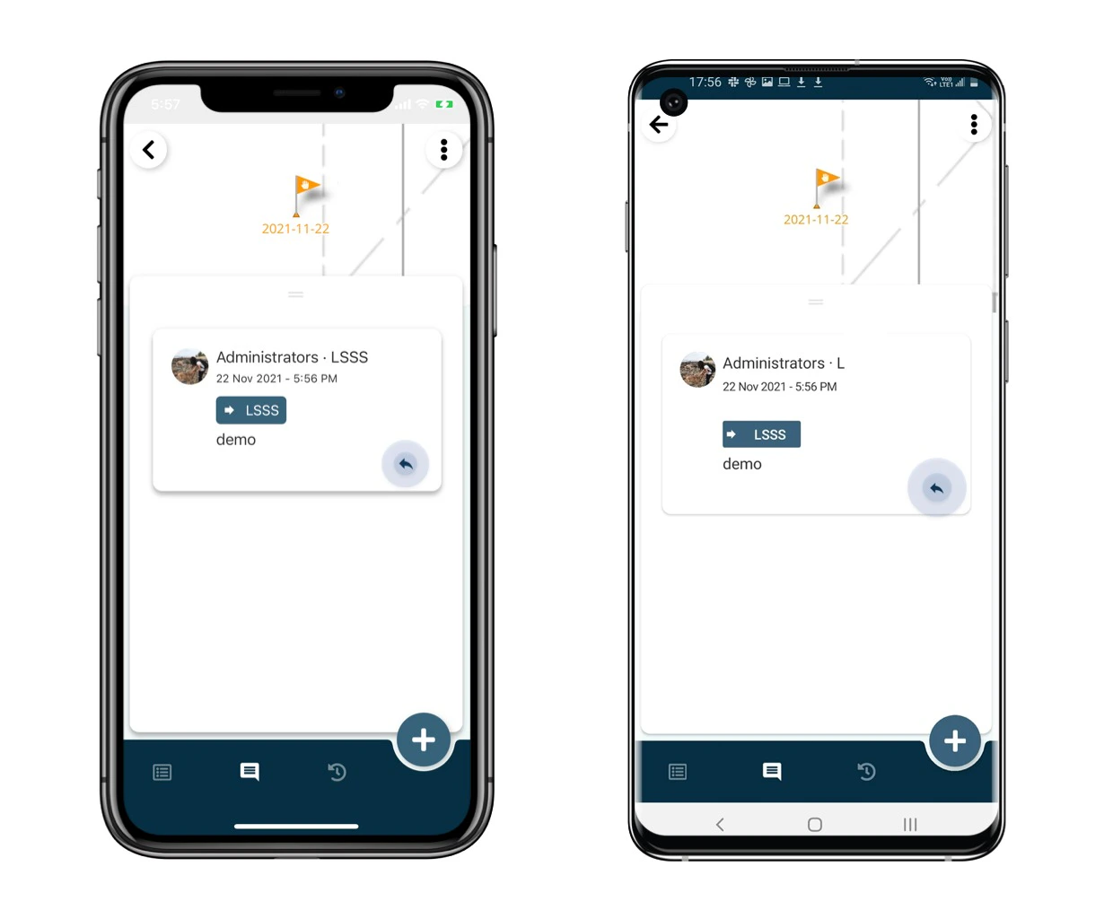 How to reply to a comment on an issue/record?