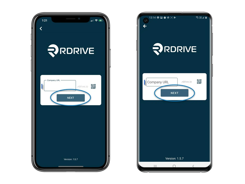 How do I download project on the mobile app?