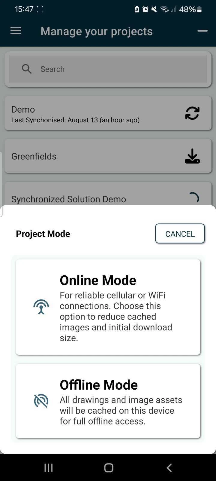Where to add additional project(s) to the APP?