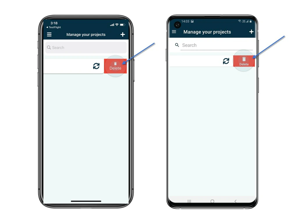 How to remove and re-add the project?