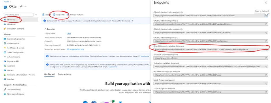 Setting up SSO - Azure AD