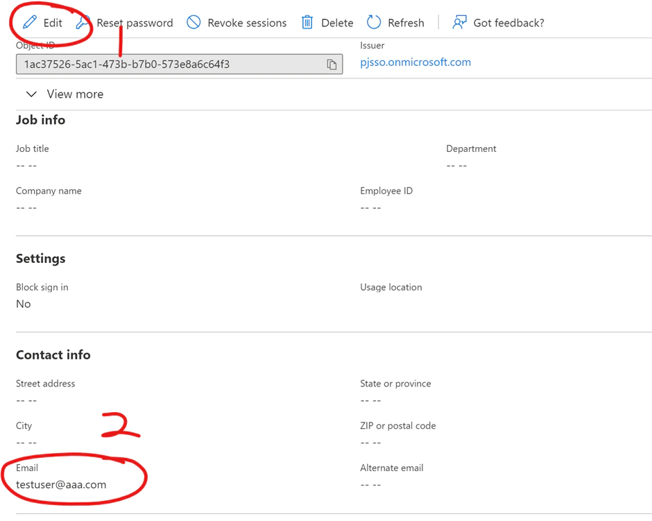 Setting up SSO - Azure AD
