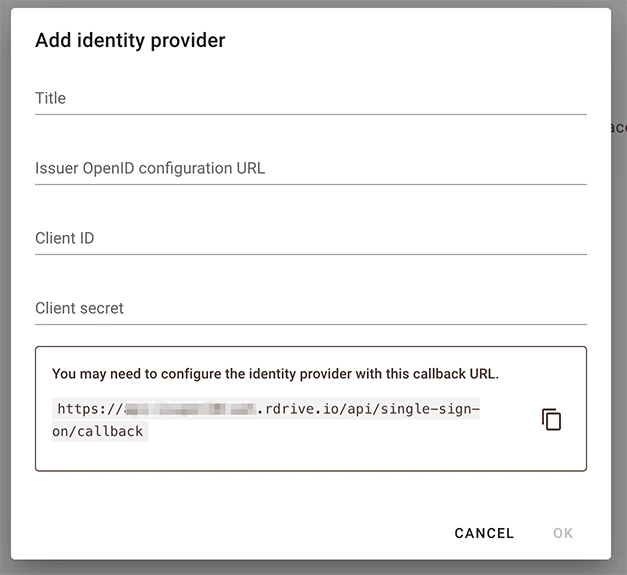 Setting up SSO - Azure AD