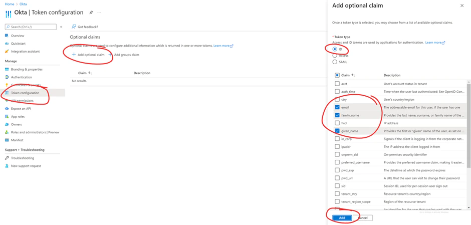 Setting up SSO - Azure AD