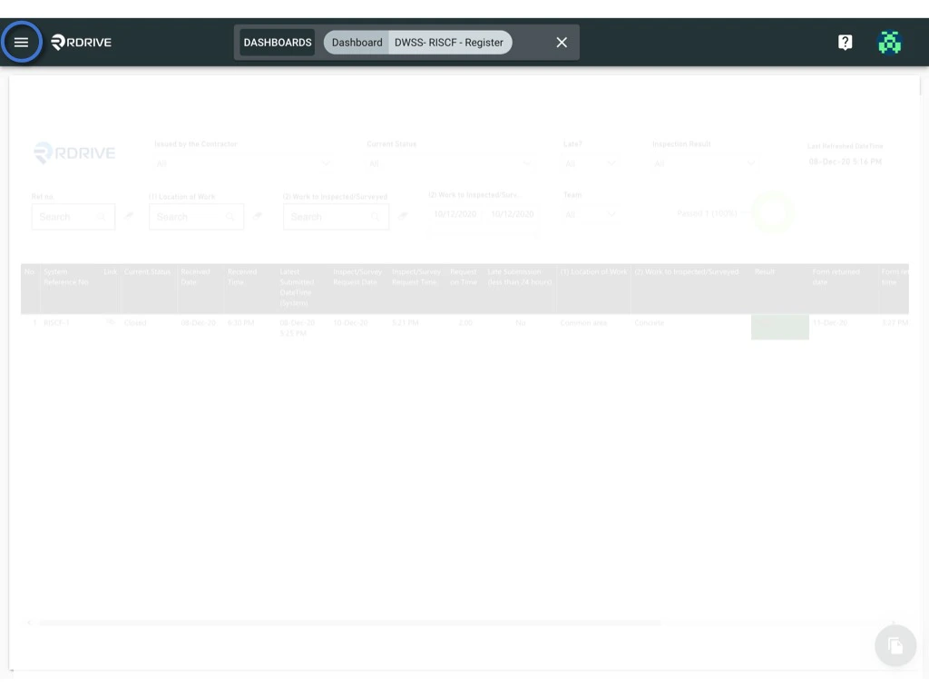 How to edit a preset spreadsheet on the project?