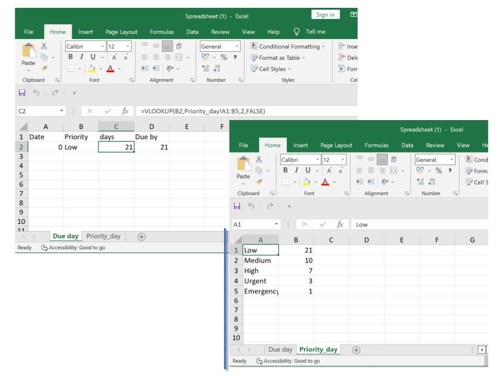 Preset Spreadsheet - Add and Merge with the template (Company level)