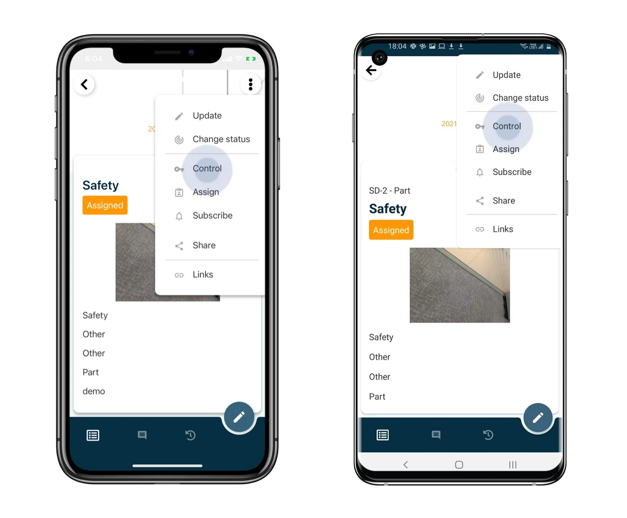 How to change the controller of the issue/record?