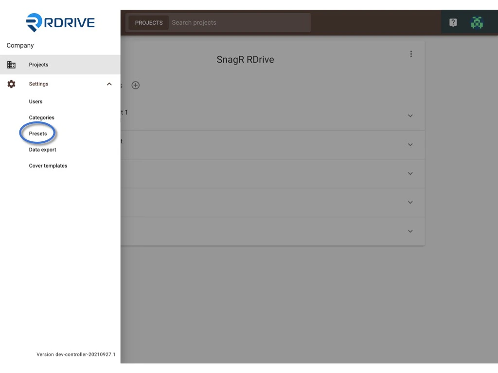 How to set up / edit a preset text? (Company level)