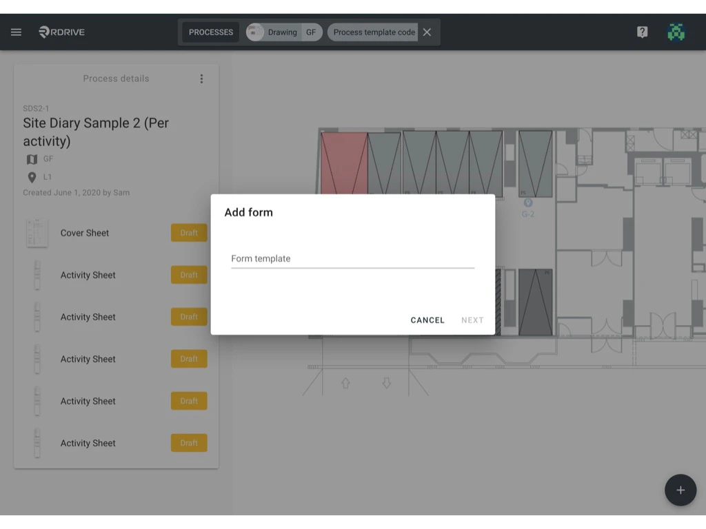 How to add an Additional Form to a Process/Checklist?