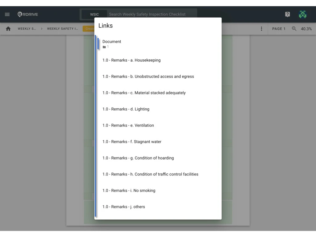 Can I remove the documents attached to a form?