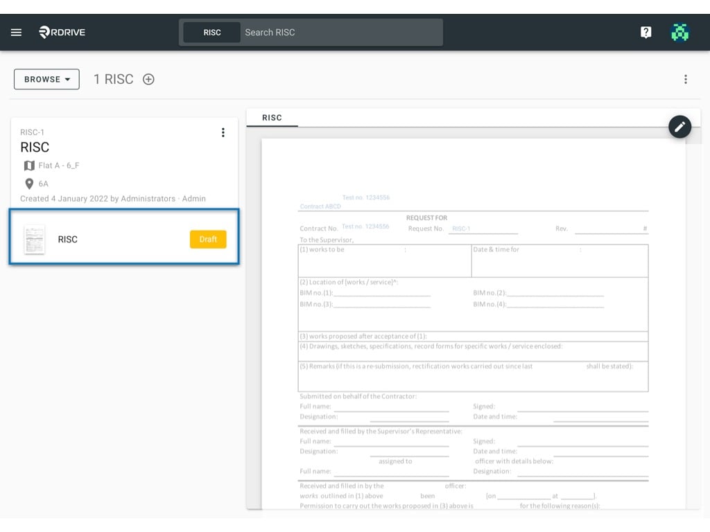 Where to view the Form Reference document(s)?