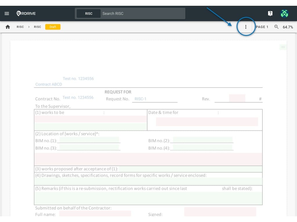 Where to view the Form Reference document(s)?