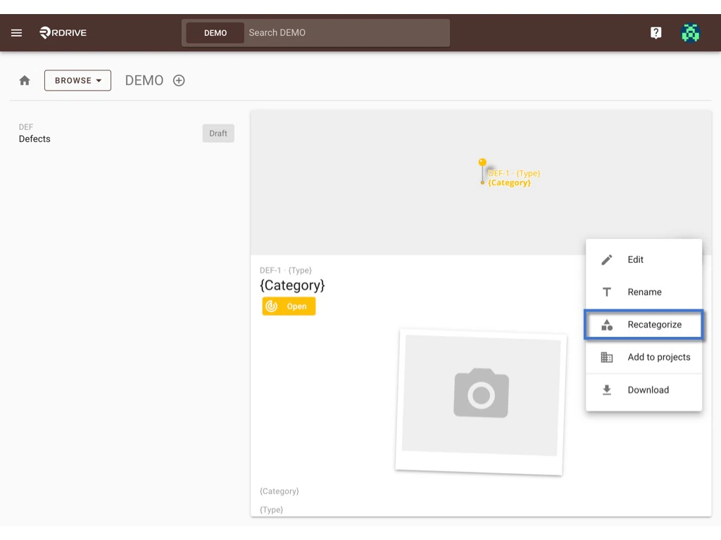 How to recategorize?