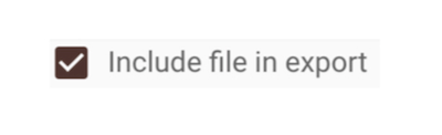 How to create a Data export template?