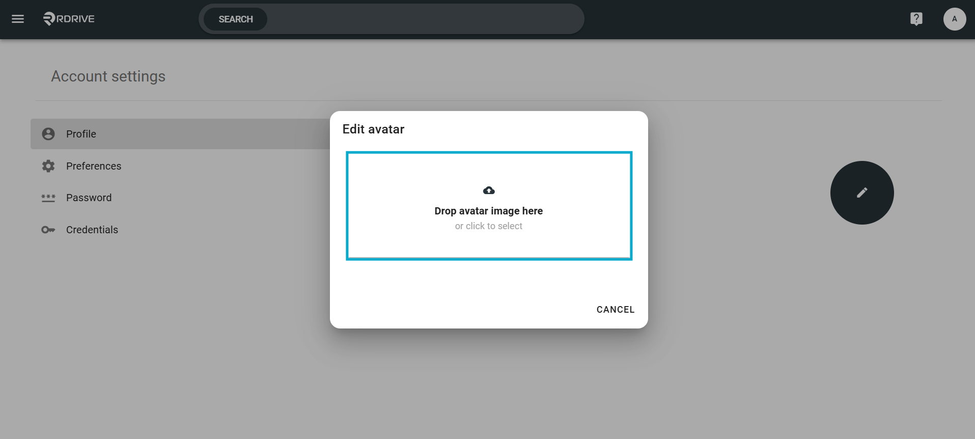 Edit my Account Settings