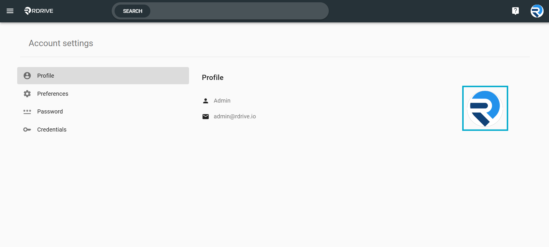 Edit my Account Settings