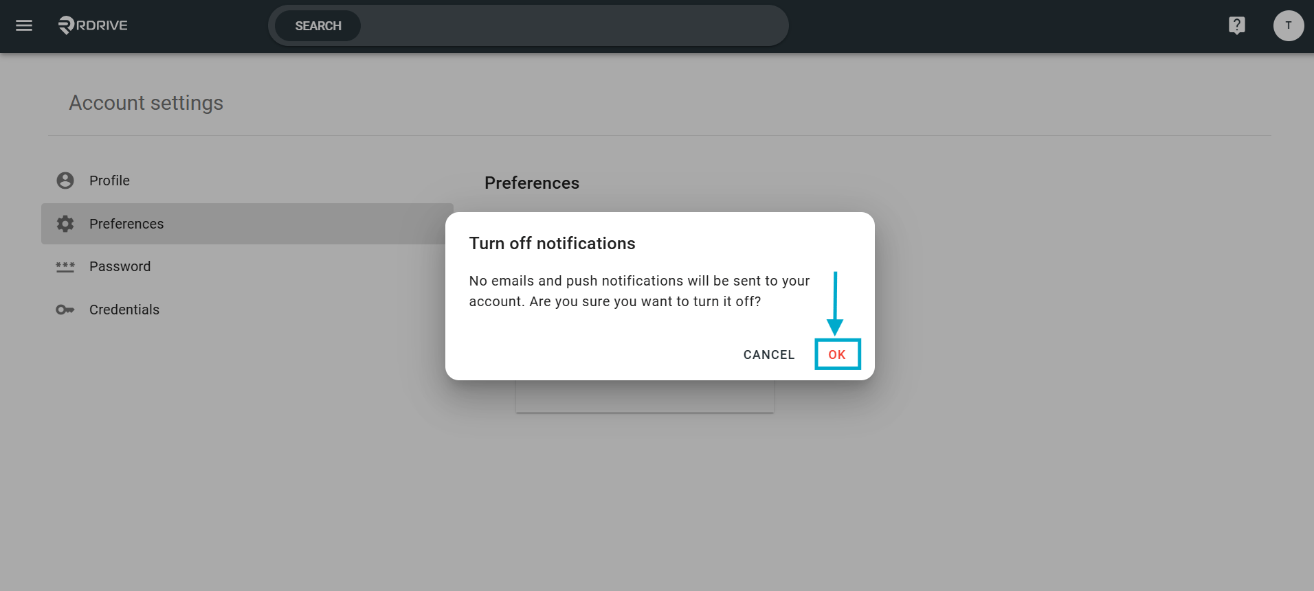 Edit my Account Settings
