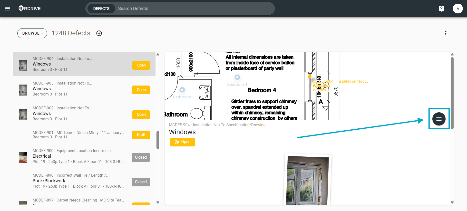 How to view the attached documents of an issue/defect/record