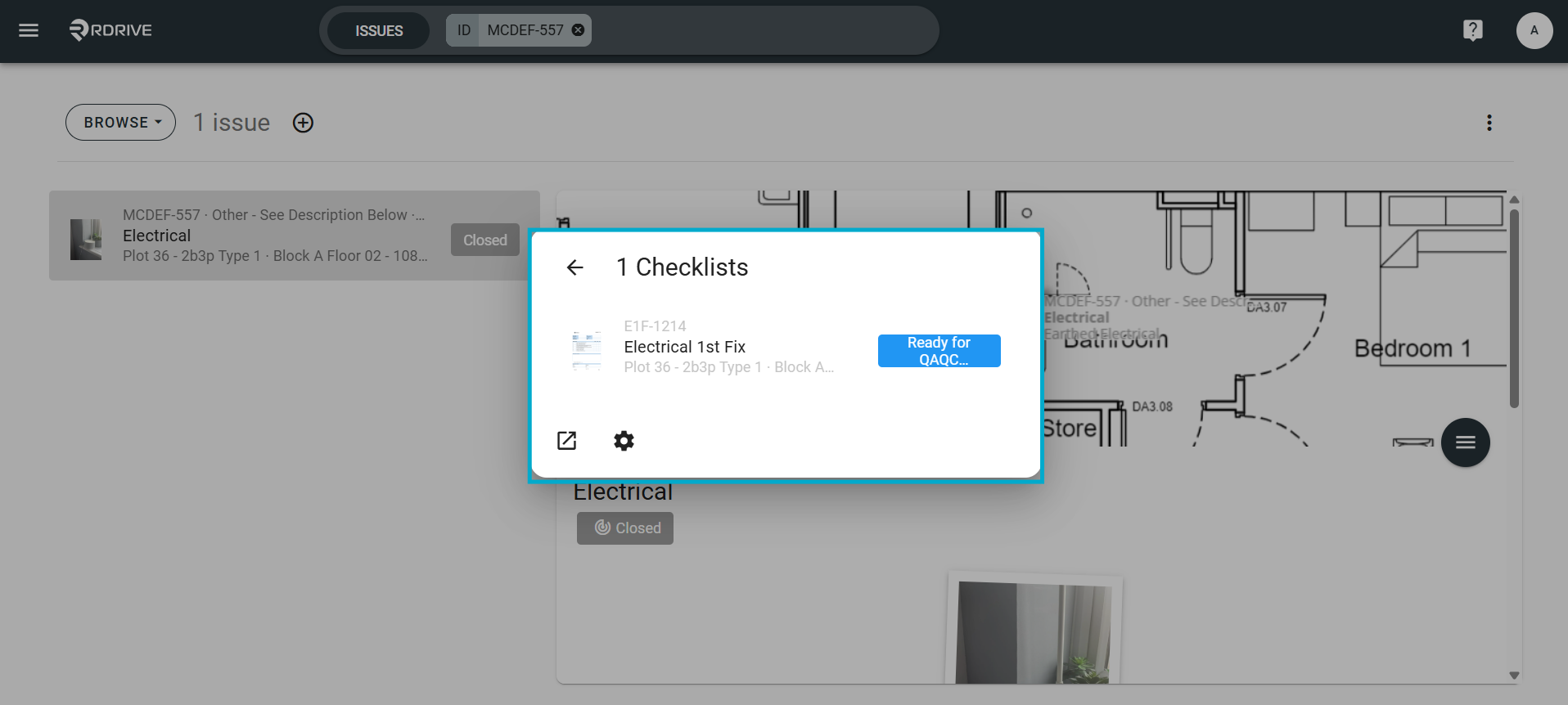 How to view the issue/defect/record's linked items