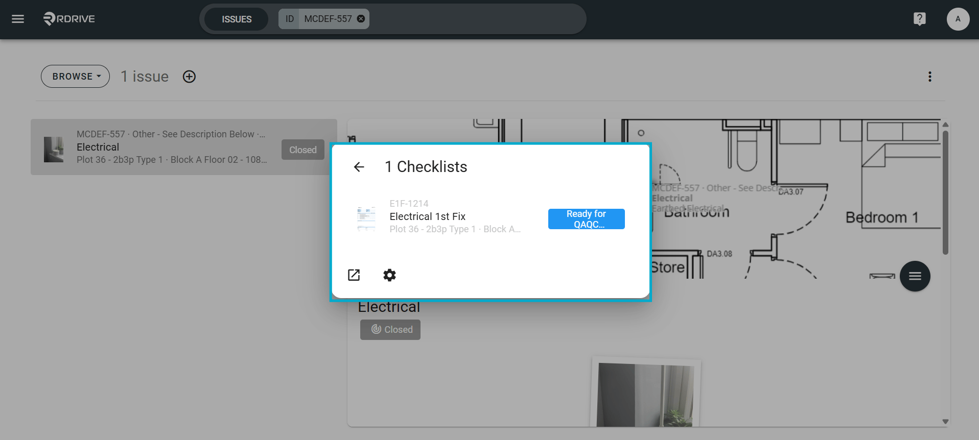 How to view the issue/defect/record's linked items