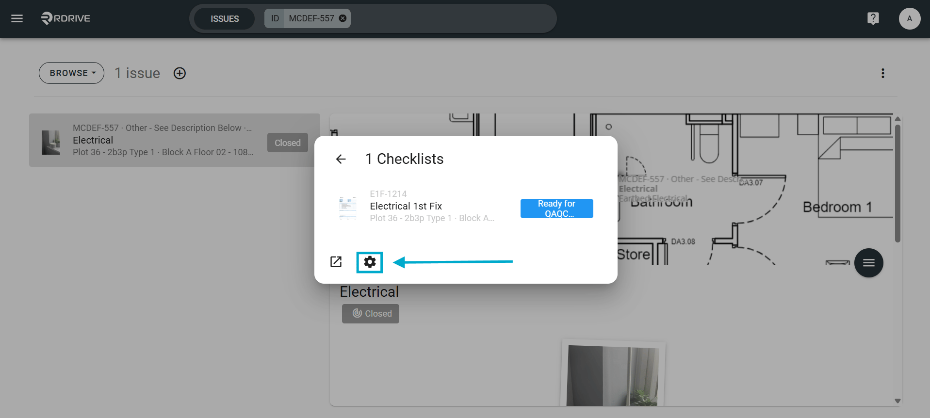 How to view the issue/defect/record's linked items